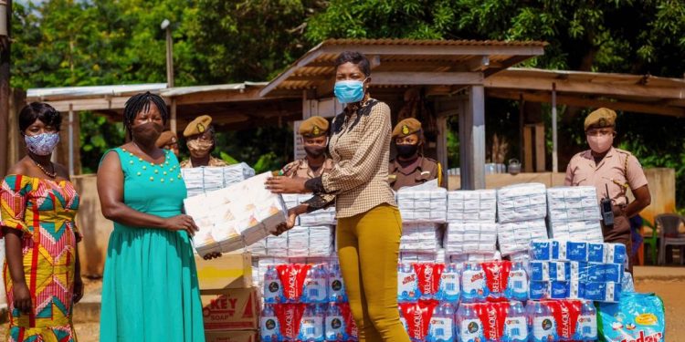 MERCY HEART FOUNDATION DONATES TO NSAWAM FEMALE PRISON