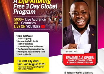 GHANA’S KWAME A.A OPOKU SET TO HOST OVER 60+ COUNTRIES & 6 GLOBAL SPEAKERS