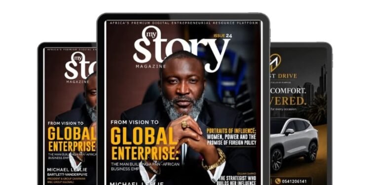 MY STORY MAGAZINE RELEASES ITS 24TH ISSUE, FEATURING MICHAEL L. BARTLETT-VANDERPUYE ON THE COVER